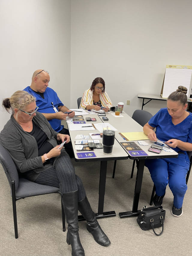 Charlotte Edwards Team Training